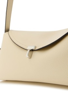 Toteme T-lock Grained Leather Shoulder bag - Ivory - One Size