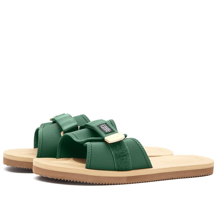 Photo: Suicoke Men's PADRI in Green/Beige