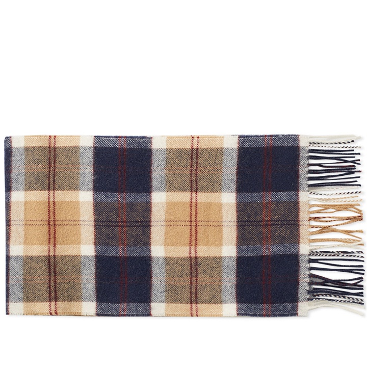 Photo: Norse Projects x Johnstons Check Scarf