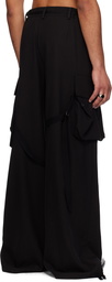 Ann Demeulemeester Black Iben Cargo Pants
