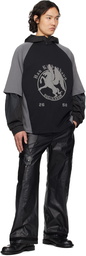 Han Kjobenhavn Black 'Successor' Printed Short Sleeve T-shirt