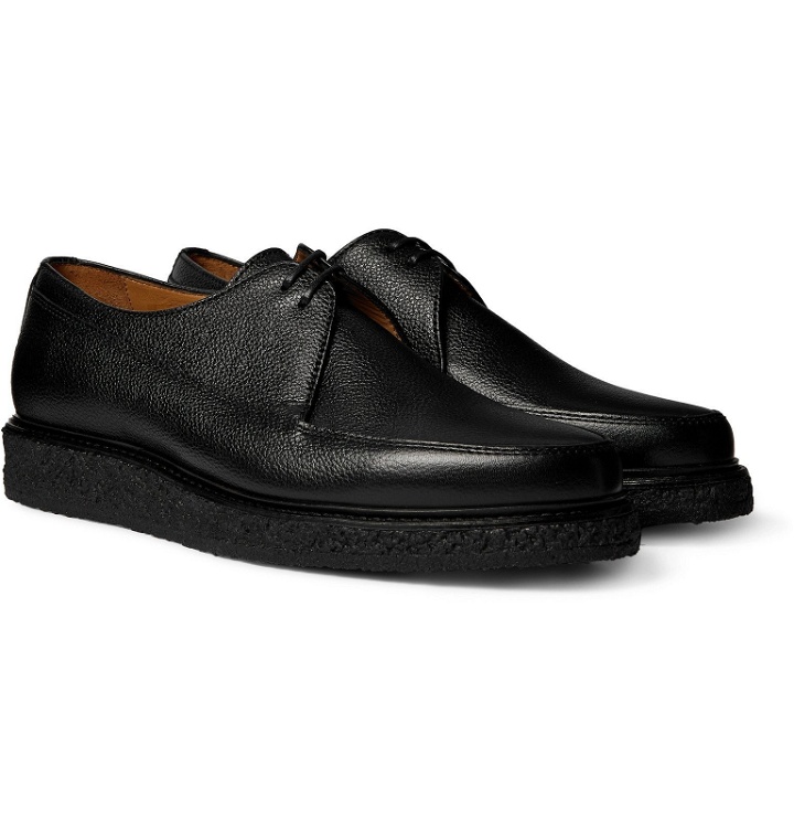 Photo: A.P.C. - Blair Full-Grain Leather Derby Shoes - Black
