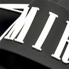 AMIRI Men's Logo Pool Slide in Black