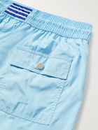 Atalaye - Fregate Short-Length Recycled Swim Shorts - Blue