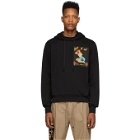 Dolce and Gabbana Black Pin-Up Hoodie