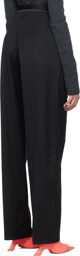 Jade Cropper Black Two-Pocket Trousers