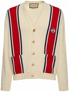 GUCCI - Logo Patch Cotton Cardigan