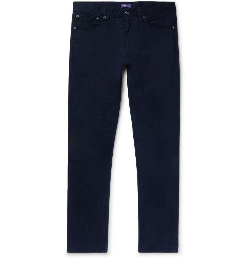 Purple Label Pockets Slim Jeans for Men