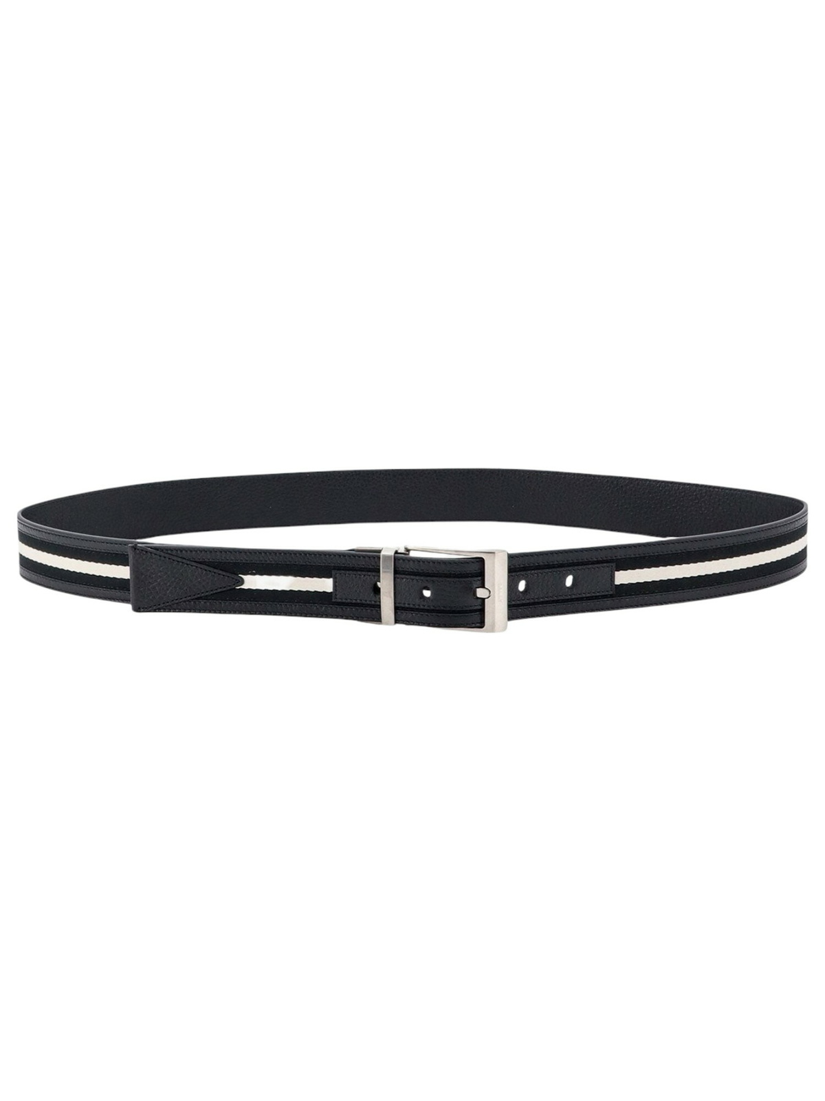 Bally Black Canvas Code Belt Bag Bally