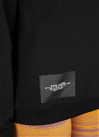 The Logo Print Sweatshirt in Black