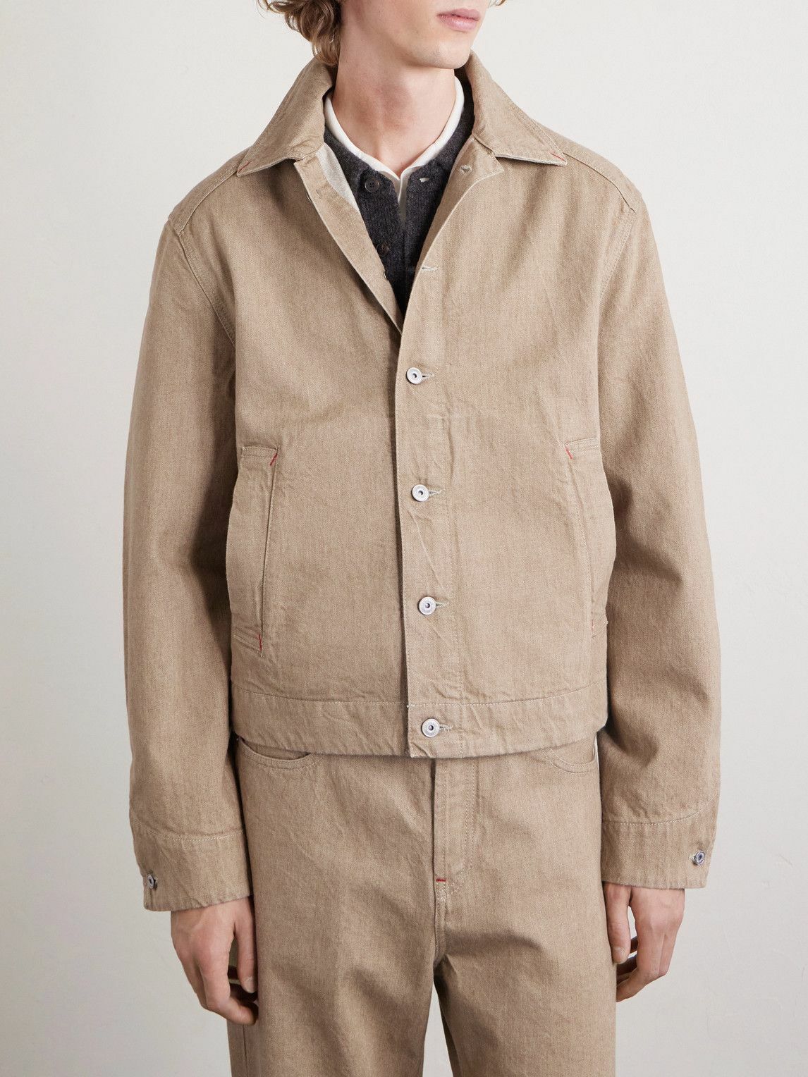 Jacquemus - La Veste De-Nîmes Mirada Denim Jacket - Neutrals