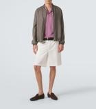 Zegna Linen polo shirt