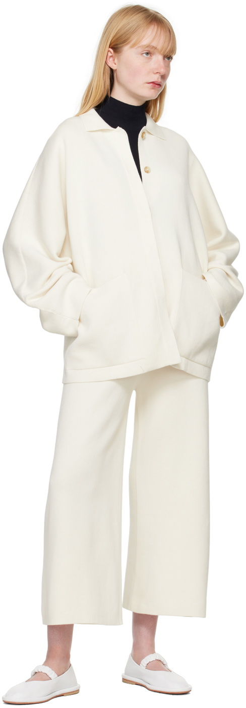 Lauren Manoogian Off-White Buttoned Jacket