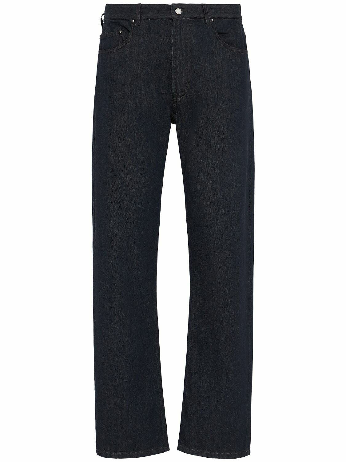 【関税&送料込み】Moncler Straight Jeans MONCLER Cotton Denim Straight Jeans Moncler