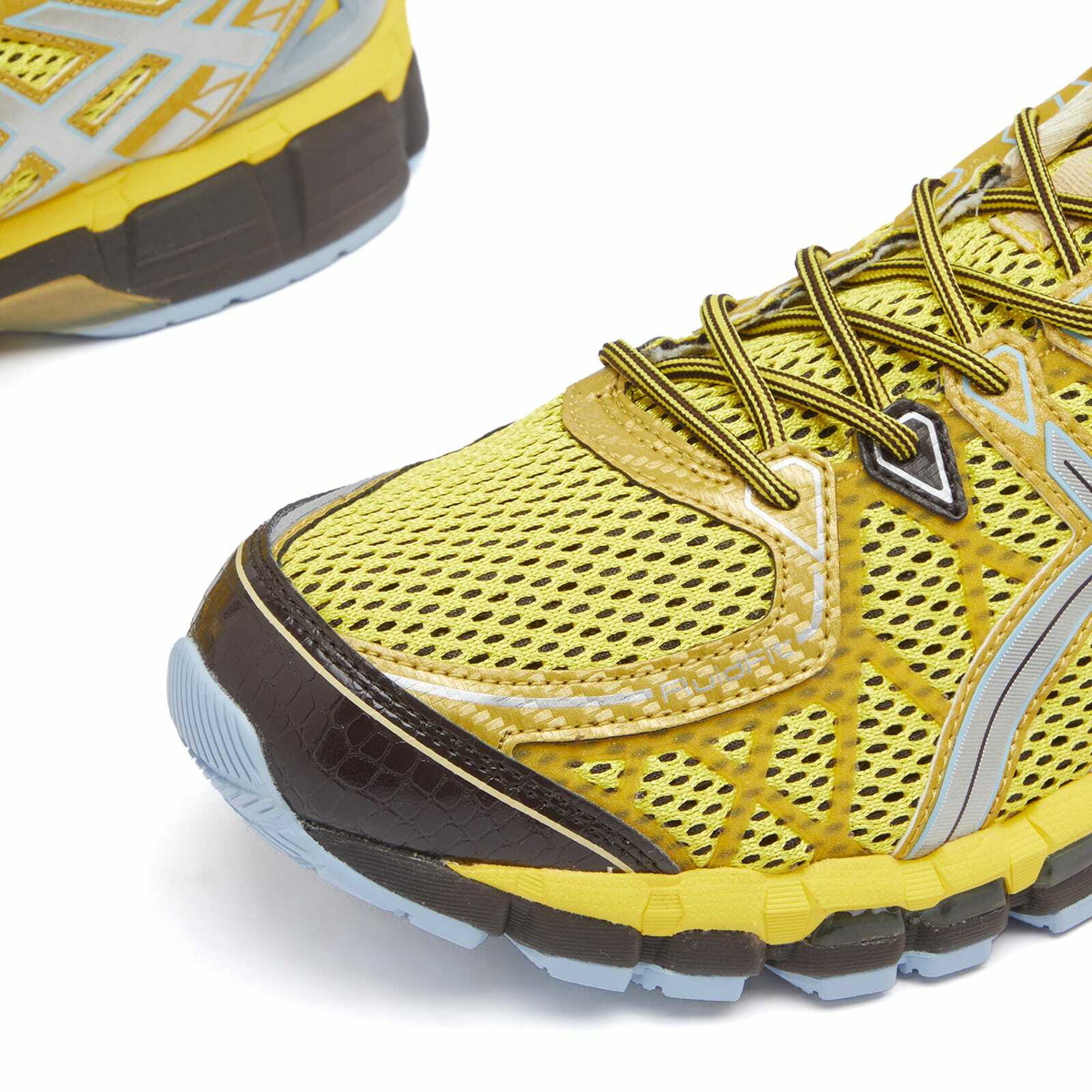 靴 ASICS UB9-S GEL-KAYANO 20 Vibrant Yellow Asics - VIBRANT YELLOW AND PURE SILVER UB9-S GEL-KAYANO 20