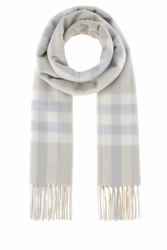 Photo: Burberry Embroidered Cashmere Scarf