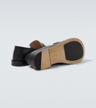 Loewe Campo leather penny loafers