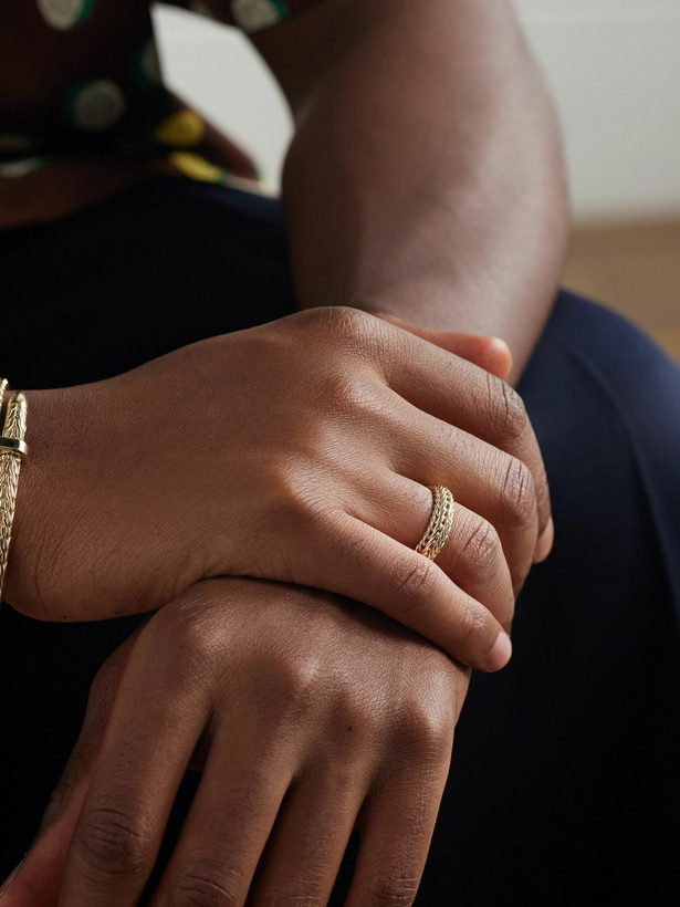 Photo: John Hardy - Kami 14-Karat Gold Ring - Gold