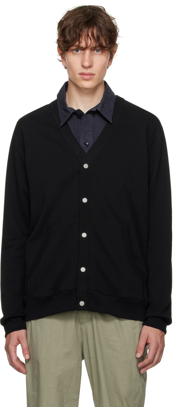 Reigning Champ Black Slim Cardigan