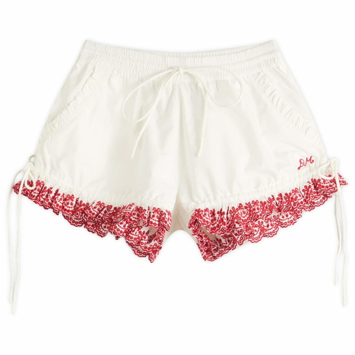 Photo: Damson Madder Women's Jenna Bloomer Shorts in White