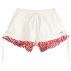 Damson Madder Women's Jenna Bloomer Shorts in White