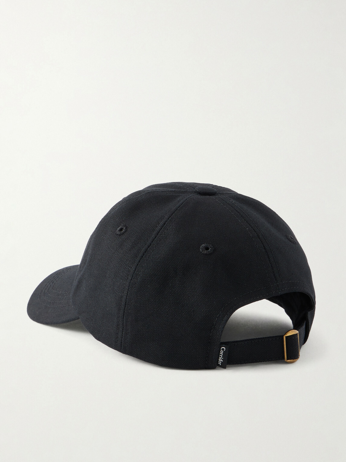 Corridor - New York New York Embroidered Cotton-Canvas Cap