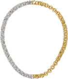 OUIE Silver & Gold Keychain Necklace