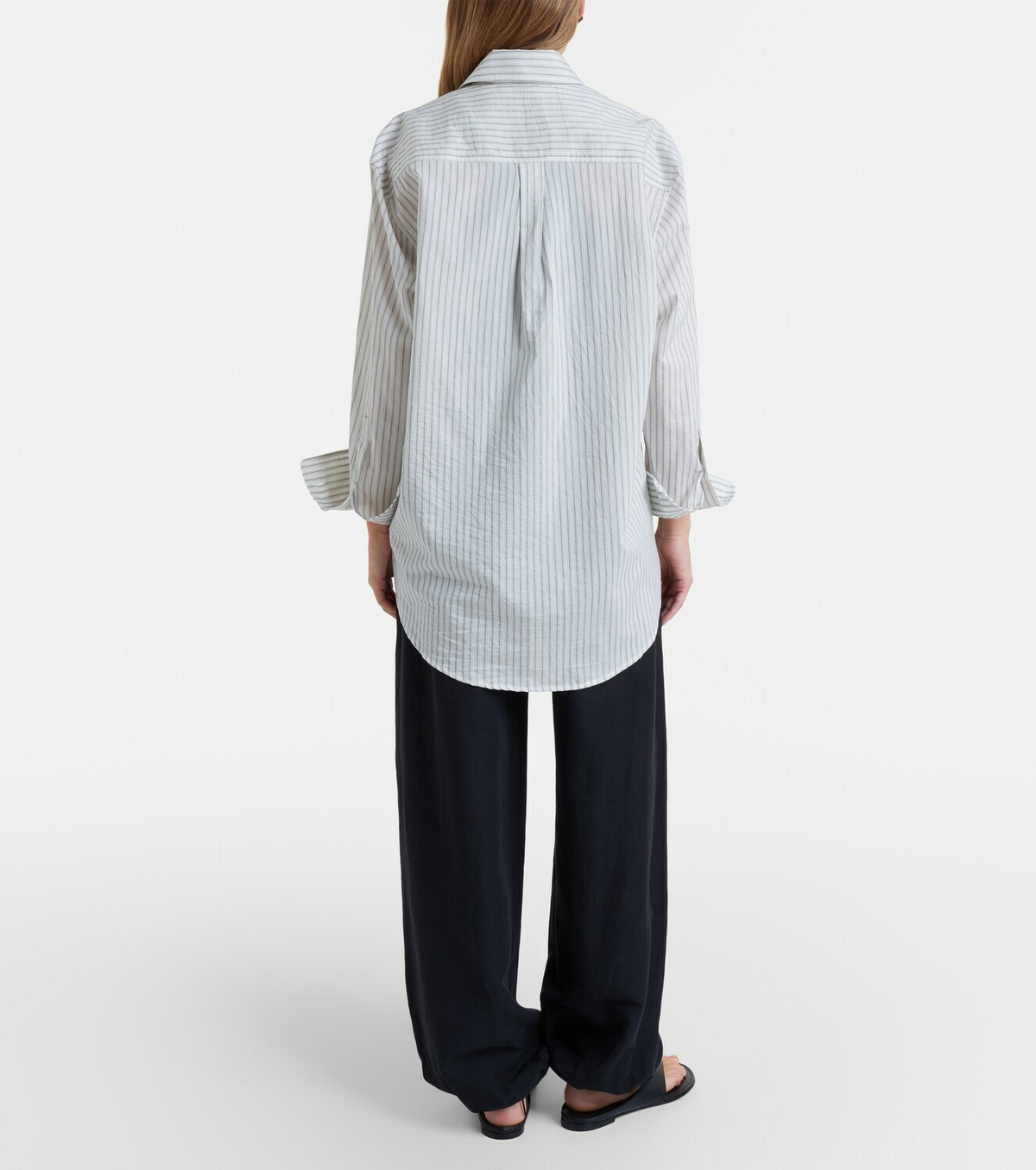Vince Cotton, rayon, and linen balloon pants