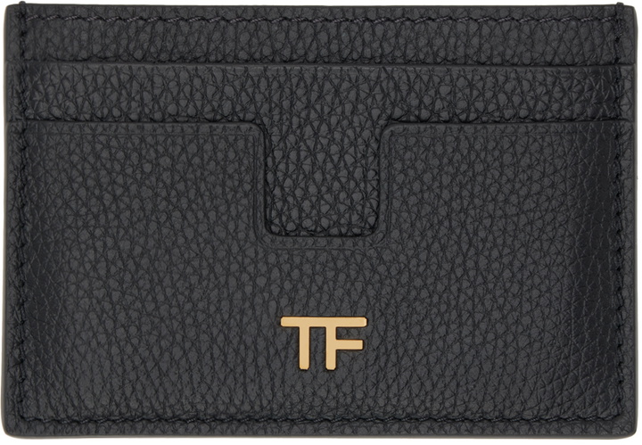 Photo: TOM FORD Black Hardware Card Holder