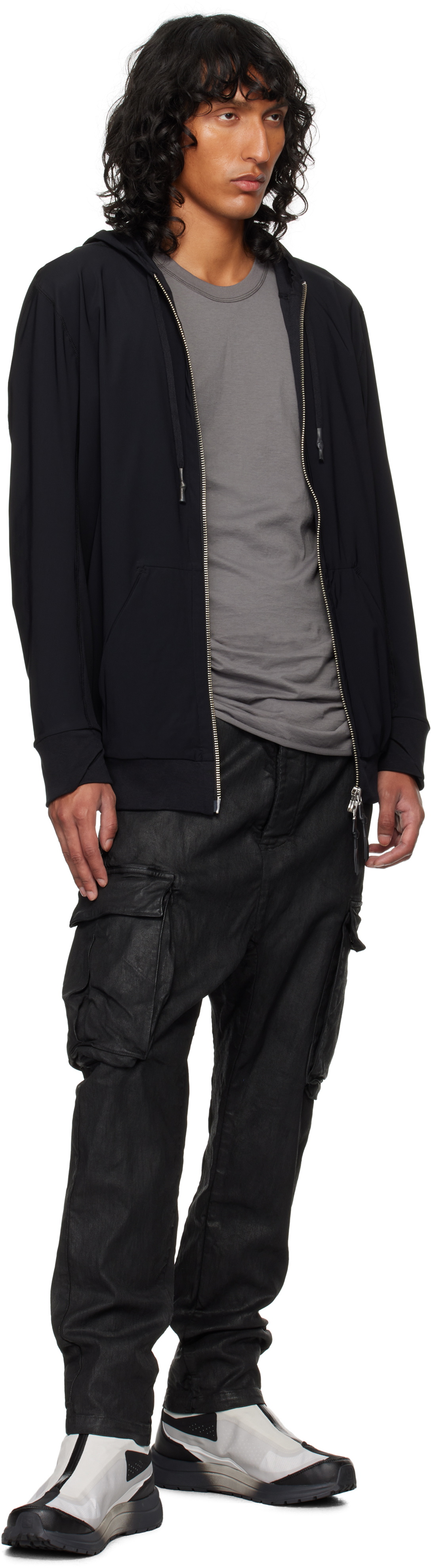 11 by Boris Bidjan Saberi Black Z2B Hoodie