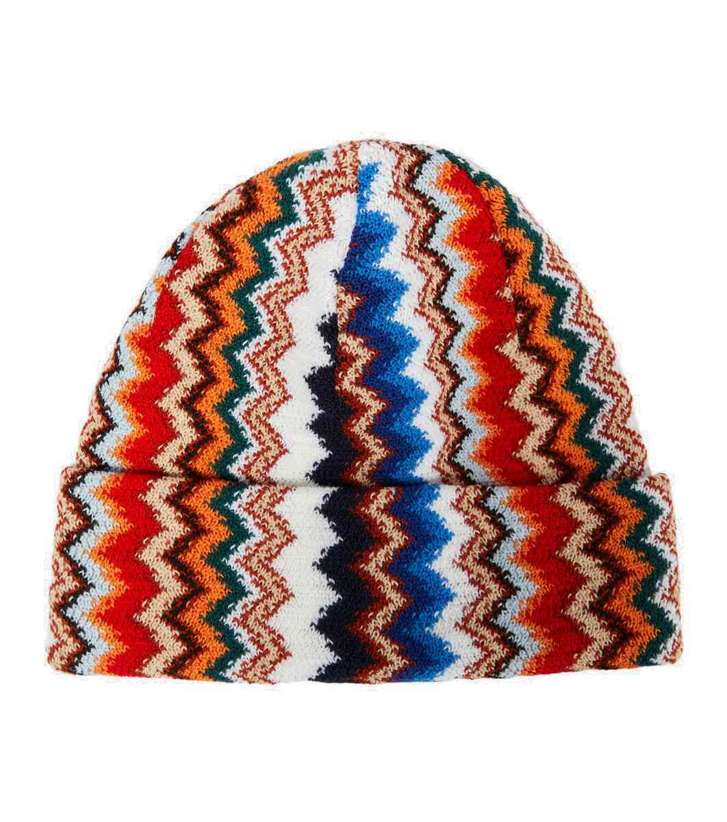Missoni Blue Wool Beanie