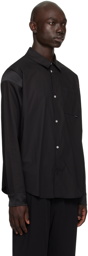 Dime Black Pocket Shirt