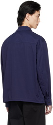 LEMAIRE Navy Pyjama Shirt