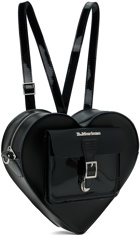 Dr. Martens Black Heart Shaped Leather Backpack