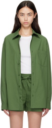 Matteau Green Relaxed Shirt