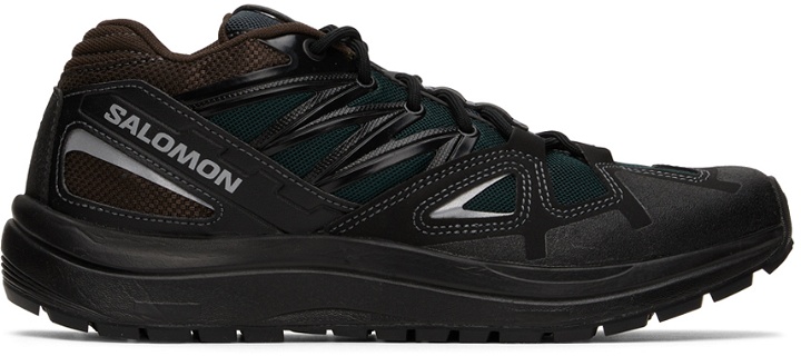 Photo: and wander Black & Green SALOMON Edition Odyssey Sneakers