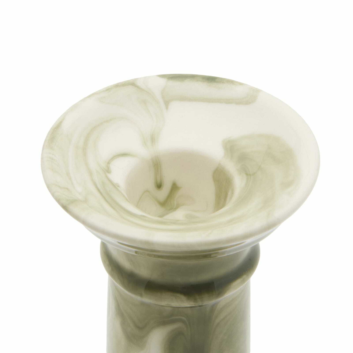 The Conran Shop Wardour Candlestick in Green 