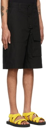 Jacquemus Black 'Le Short Laurier' Shorts