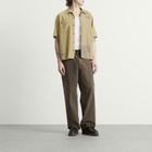 Corridor Men's Patchwork Short Sleeve Shirt in Natural