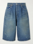 ssstein - Straight-Leg Denim Shorts - Blue