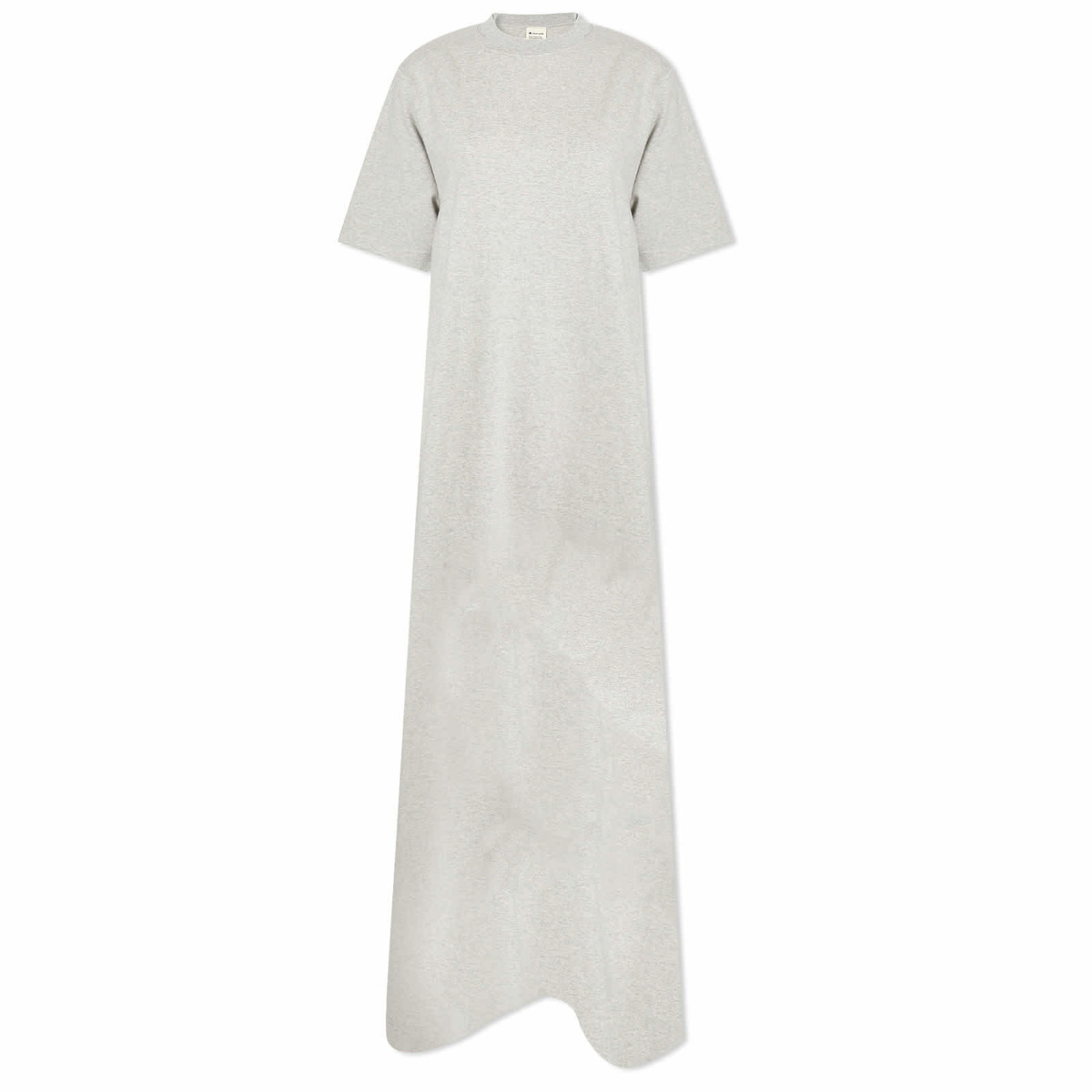 Snow Peak Women's Recycled Cotton Midi Dress in Medium Grey