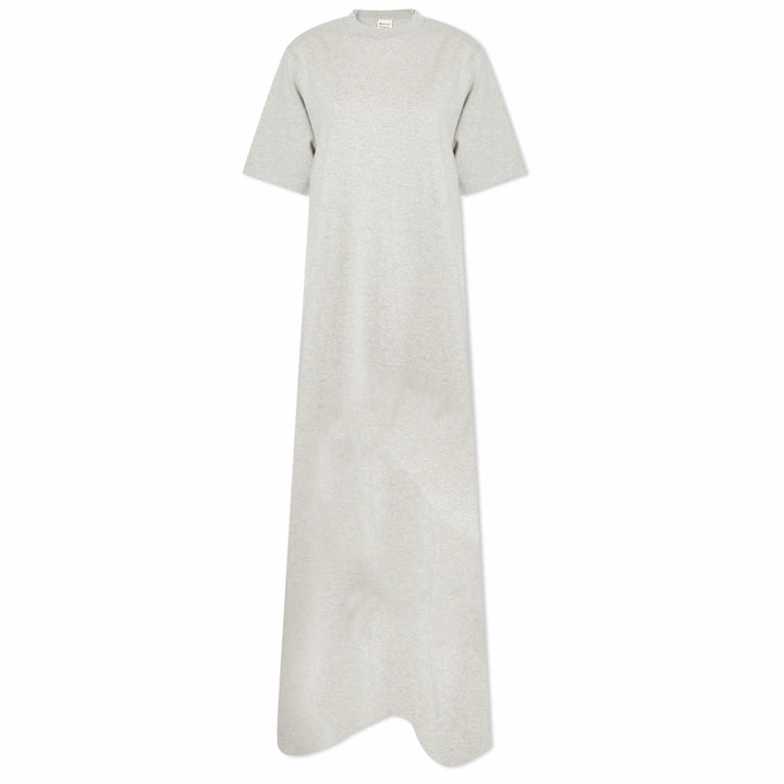 Photo: Snow Peak Women's Recycled Cotton Midi Dress in Medium Grey