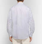 Ermenegildo Zegna - Linen and Cotton-Blend Shirt - Men - Gray