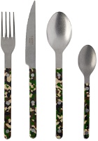 Sabre Green Camo Bistrot Vintage Cutlery Set