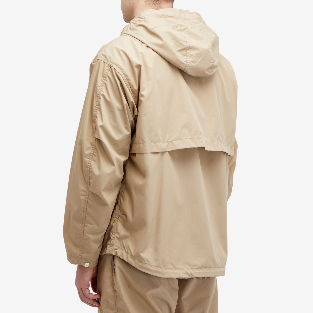 Nanamica Men's Hooded Jacket in Sand Beige