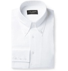 Maximilian Mogg - Button-Down Collar Cotton-Seersucker Shirt - White