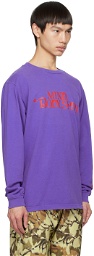 Awake NY Purple 'Mind, Body, Spirit' Long Sleeve T-Shirt