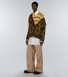 Marni - Striped mohair-blend sweater