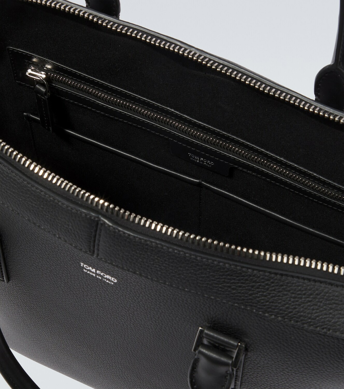 Tom Ford Elliot leather briefcase