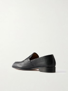 Mr P. - Alder Full-Grain Leather Penny Loafers - Black